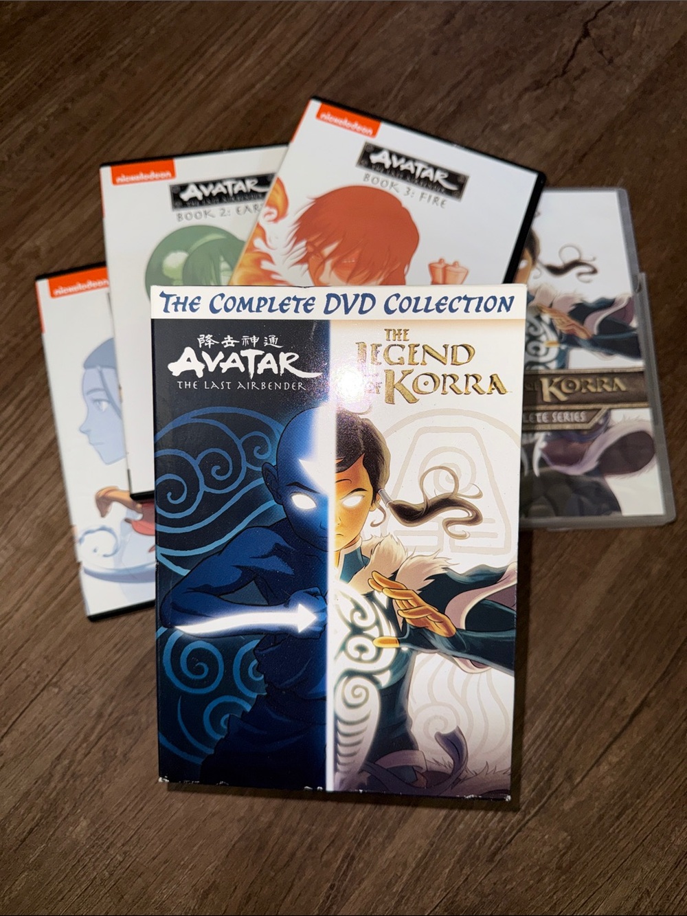 Avatar Last Air Bender/ The Legend of Korra complete DVD collection